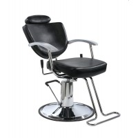 New Black Fashion Hydraulic Recline Barber Hair Salon Shampoo Chair