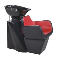 hair salon shampoo chairs washing unit with fiberglass base and ceramic basin BX-646